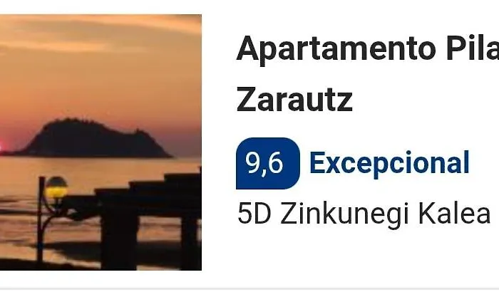 Pilartxo Apartman Zarautz